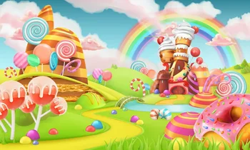 Customize Vinyl Photography Background Computed Printed colorful Candy rainbow Children Backdrops for Photo Studio
Customize Vinyl Photography Background Computed Printed colorful Candy rainbow Children Backdrops for Photo Studio