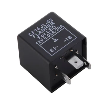 CF14 3Pin LED Flasher Relay Fix LED Light Turn Signal Hyper Flash For Car Vehicle Motorcycle Electronic JL-02
CF14 3Pin LED Flasher Relay Fix LED Light Turn Signal Hyper Flash For Car Vehicle Motorcycle Electronic JL-02