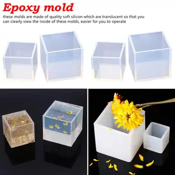 Resin Mold Cube Silicone Mold For DIY Craft for Polymer Clay Crafting Square Silicone Molds Resin Casting Molds
Resin Mold Cube Silicone Mold For DIY Craft for Polymer Clay Crafting Square Silicone Molds Resin Casting Molds