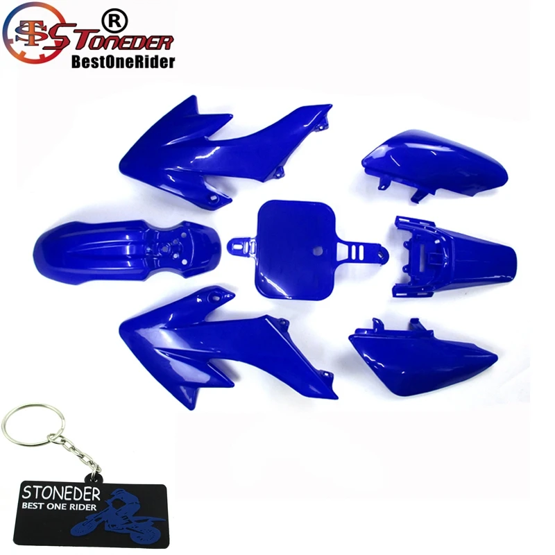 STONEDER Blue Fairing Plastic Fender Kit For 50cc - 125cc 140cc 150cc 160cc CRF50 XR50 SSR Thumpstar Pitsterpro Braaap
STONEDER Blue Fairing Plastic Fender Kit For 50cc - 125cc 140cc 150cc 160cc CRF50 XR50 SSR Thumpstar Pitsterpro Braaap