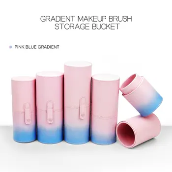 New 1Pc Empty Stylish PU Makeup Brushes Kit Studio Holder Tube Convenient Portable Leather Cup Cosmetic Brush Pen Container Case
New 1Pc Empty Stylish PU Makeup Brushes Kit Studio Holder Tube Convenient Portable Leather Cup Cosmetic Brush Pen Container Case