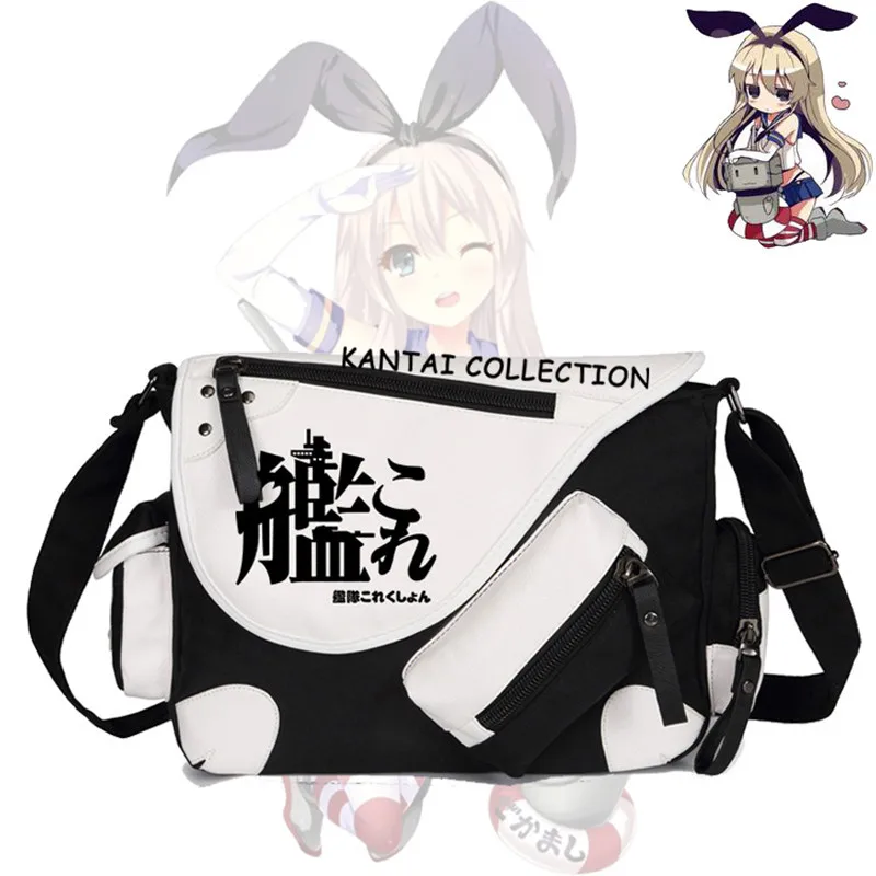 Anime Kantai Collection Canvas Shoulder Messenger Bag For Boy Girl Student Shimakaze Schoolbag Cosplay PU Crossbody Bag
Anime Kantai Collection Canvas Shoulder Messenger Bag For Boy Girl Student Shimakaze Schoolbag Cosplay PU Crossbody Bag