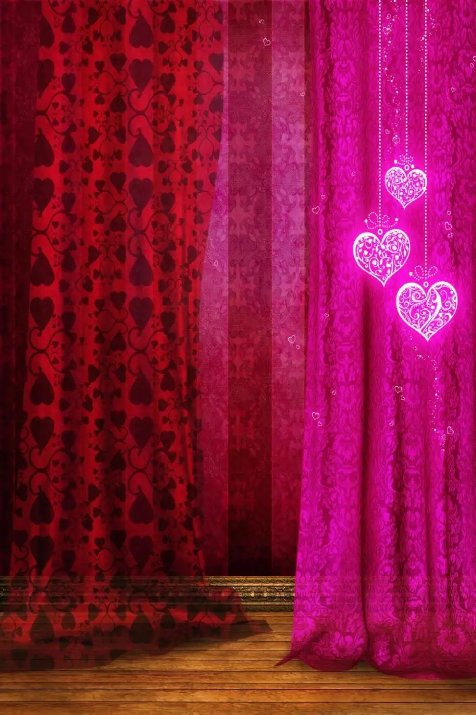 Online Whole Photography Background Curtains From China Photo Backdrops 600cm 300cm Valentine S Day Photography Background Romantic Love Curtains Zj China