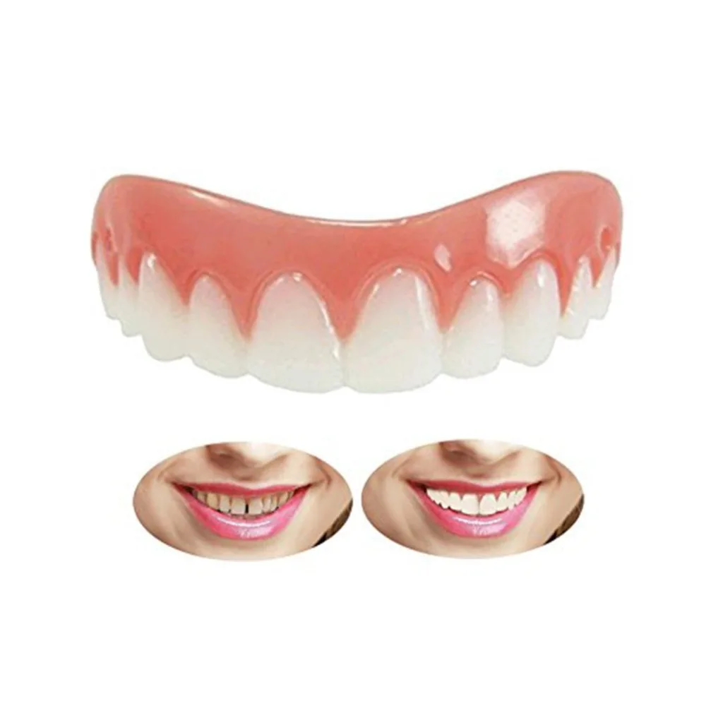 Natural Silicone Perfect Smile Veneers Men Women Teeth Upper Cosmetic Veneer Tooth Cover Beauty Tool Teeth Whitening
Natural Silicone Perfect Smile Veneers Men Women Teeth Upper Cosmetic Veneer Tooth Cover Beauty Tool Teeth Whitening