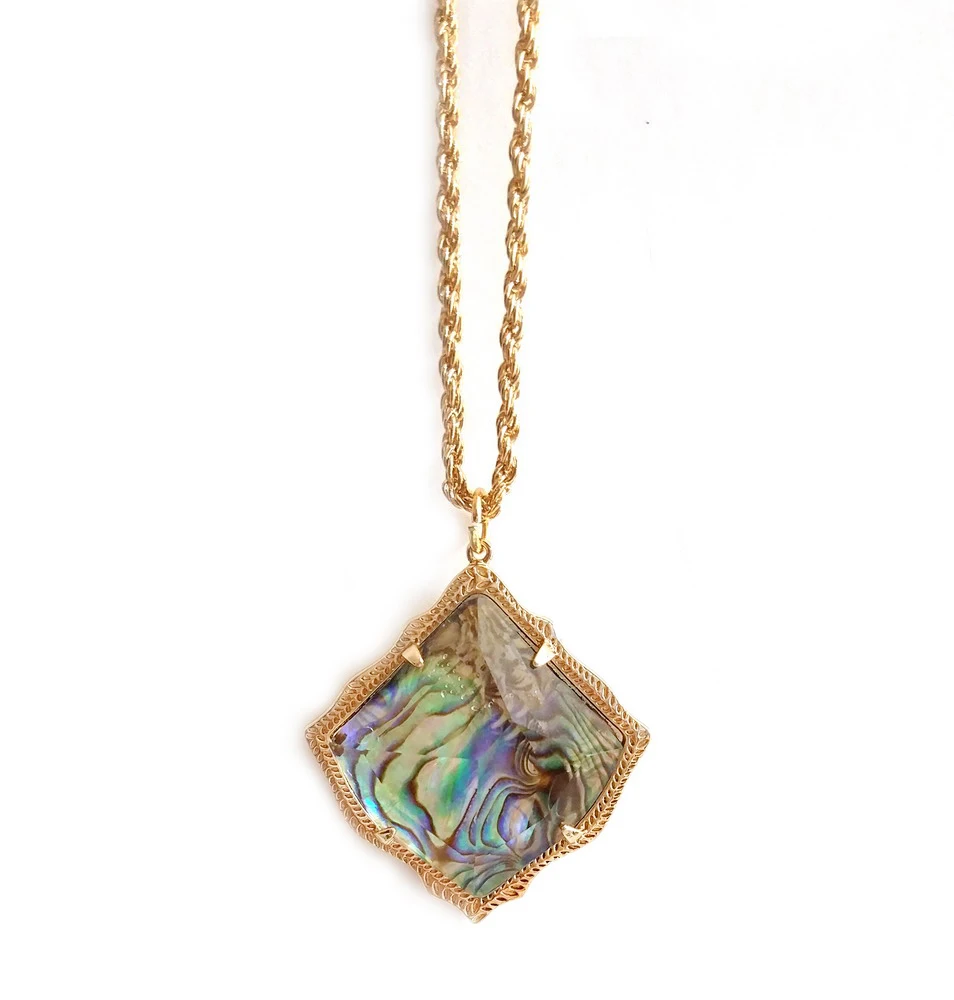 2019 New Gone Tone Four-sided Polygon Quadrilateral Faceted Abalone Mother pearl Shell Necklace Pendants for Women
2019 New Gone Tone Four-sided Polygon Quadrilateral Faceted Abalone Mother pearl Shell Necklace Pendants for Women