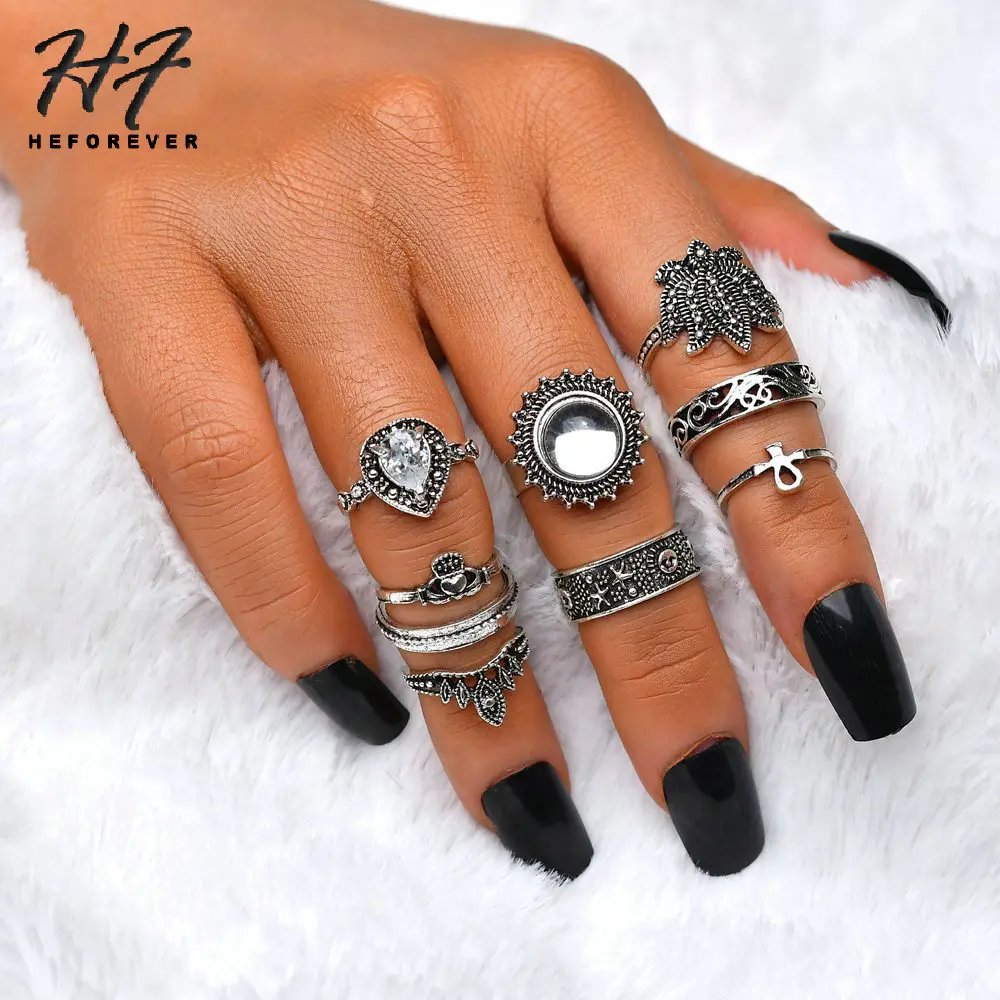 Bohemia Ethnic Vintage Knuckle Rings for Women Geometric Plant Animal Midi Finger Rings Fashion Jewelry Gift for Girl KB137
Bohemia Ethnic Vintage Knuckle Rings for Women Geometric Plant Animal Midi Finger Rings Fashion Jewelry Gift for Girl KB137