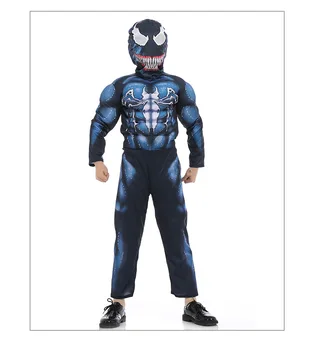 symbiote spiderman costume venom muscel kids costume jumpsuit mask boys Cosplay halloween costumes for kids
symbiote spiderman costume venom muscel kids costume jumpsuit mask boys Cosplay halloween costumes for kids