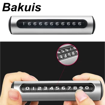 High Class Car Temporary Parking Card Holder Invisible Mobile Phone Number Display Support Rotatable Plate Holder Car Styling
High Class Car Temporary Parking Card Holder Invisible Mobile Phone Number Display Support Rotatable Plate Holder Car Styling