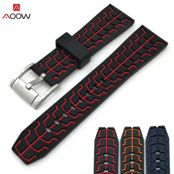 AOOW Silicone Men Sport Watchband Diving Waterproof Replacement Watchbands Strap Bracelets Watch Accessories 20mm 22mm 24mm
AOOW Silicone Men Sport Watchband Diving Waterproof Replacement Watchbands Strap Bracelets Watch Accessories 20mm 22mm 24mm