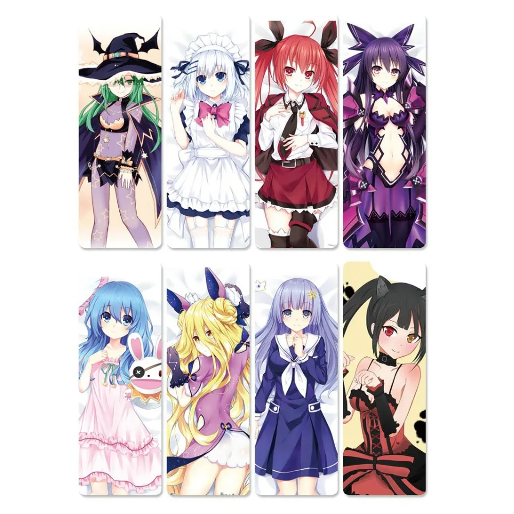 8pcs Cartoon DATE A LIVE Anime Comic Bookmarks Waterproof Transparent PVC Plastic Bookmark Beautiful Kids Bookmakers
8pcs Cartoon DATE A LIVE Anime Comic Bookmarks Waterproof Transparent PVC Plastic Bookmark Beautiful Kids Bookmakers