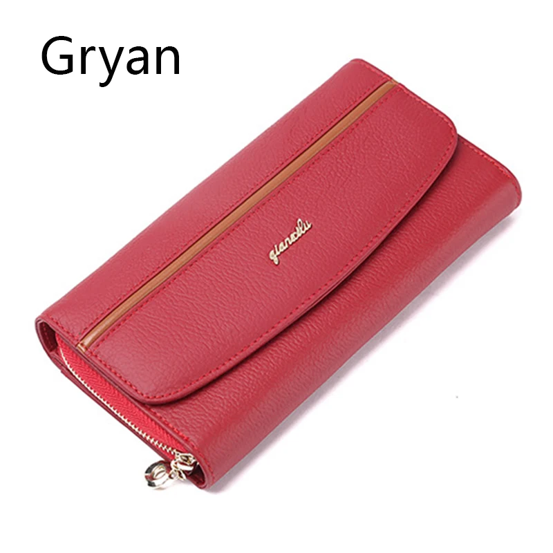Women genuine leather Wallet foreign trade first layer Female Holder zipper cover 3 Folds conin pocket multifunction Purse 257
Women genuine leather Wallet foreign trade first layer Female Holder zipper cover 3 Folds conin pocket multifunction Purse 257