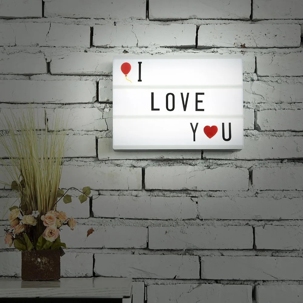 mycyk DIY A5 alphabet light box USB / AA Battery LED Combination Night light Letters Symbol Cards Decoration Lamp Message board
mycyk DIY A5 alphabet light box USB / AA Battery LED Combination Night light Letters Symbol Cards Decoration Lamp Message board