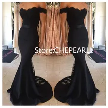 Fast Shipping Off the Shoulder Black Sexy Lace Mermaid Bridesmaid Dresses Vestido De Renda Festa Longo In Stock
Fast Shipping Off the Shoulder Black Sexy Lace Mermaid Bridesmaid Dresses Vestido De Renda Festa Longo In Stock
