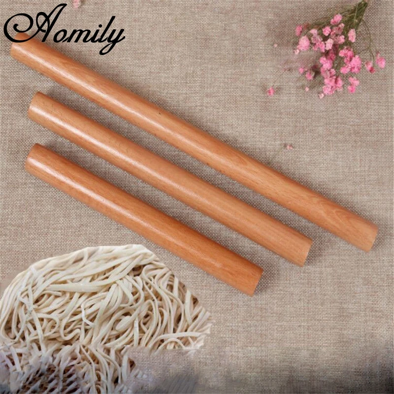 Aomily 5 Sizes Kitchen Wooden Rolling Pin Fondant Cake Decoration Dough Roller Baking Kitchen Cooking Tools Bake Accessories
Aomily 5 Sizes Kitchen Wooden Rolling Pin Fondant Cake Decoration Dough Roller Baking Kitchen Cooking Tools Bake Accessories