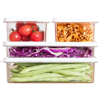 2PCS kitchen plastic with lid sealed transparent food storage box refrigerator food storage container set ZP7101404
2PCS kitchen plastic with lid sealed transparent food storage box refrigerator food storage container set ZP7101404