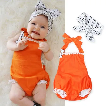 Fashion female child bandage boy one-piece romper creepiness service hair band twinset children's clothing
Fashion female child bandage boy one-piece romper creepiness service hair band twinset children's clothing