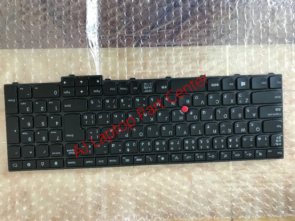 Original and New for Lenovo Thinkpad E540 W540 T540P L540 E531 T550 T560 JP Japanese Keyboard 04Y2683 04Y2457 04Y2720
Original and New for Lenovo Thinkpad E540 W540 T540P L540 E531 T550 T560 JP Japanese Keyboard 04Y2683 04Y2457 04Y2720