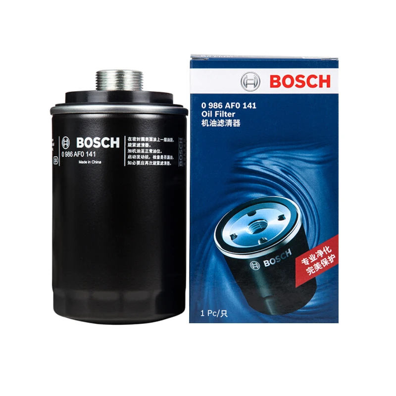 Bosch (BOSCH) oil filter 0986AF0141 V olkswagen Magotan Golf 6 Sagitar Passat Tiguan cc Audi A4L Q5 S koda Octavia Speed Haval
Bosch (BOSCH) oil filter 0986AF0141 V olkswagen Magotan Golf 6 Sagitar Passat Tiguan cc Audi A4L Q5 S koda Octavia Speed Haval
