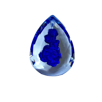 50mm Clear Pendants Inside Carving Dark Blue Rose One Hole Crystal Glass Chandelier Pendants For Jewelry Making
50mm Clear Pendants Inside Carving Dark Blue Rose One Hole Crystal Glass Chandelier Pendants For Jewelry Making