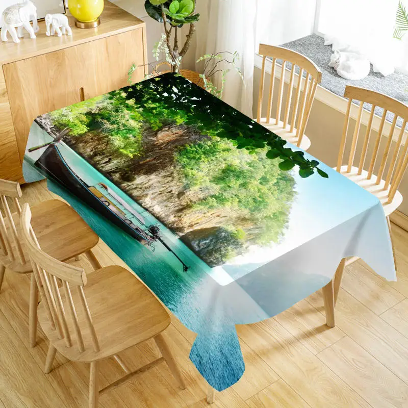 Custom Landscape Scenery Table Cloth Oxford Print Rectangular Waterproof Oilproof Wedding Decorative Home Decor Table Cover
Custom Landscape Scenery Table Cloth Oxford Print Rectangular Waterproof Oilproof Wedding Decorative Home Decor Table Cover