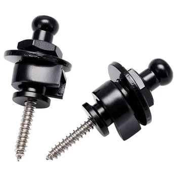 New 2pcs Guitar Strap Lock Pin Peg Buttons Skidproof Straplock Guitar Bass Parts Hot
New 2pcs Guitar Strap Lock Pin Peg Buttons Skidproof Straplock Guitar Bass Parts Hot