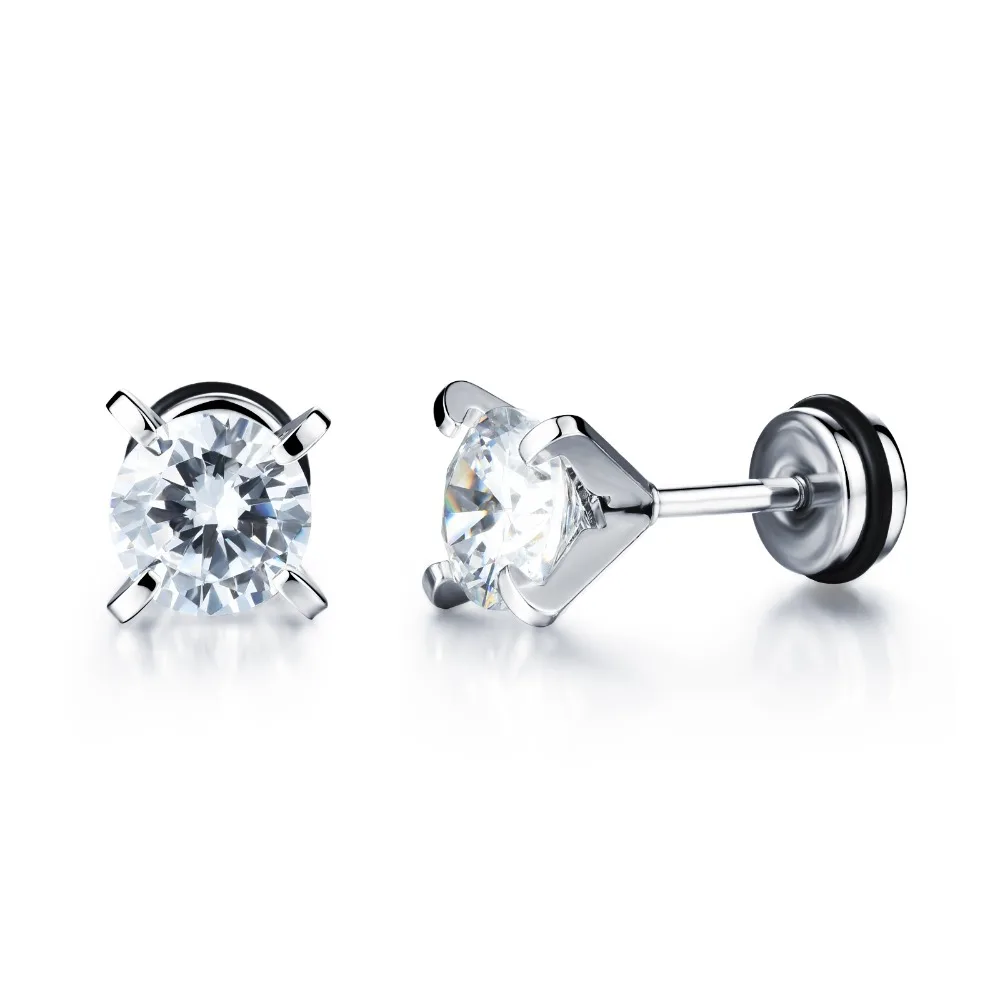 2018 New Fashion White/Black Color Zircon Stud Earrings Simple Stainless Steel Unisex Earrings Jewelry Gift NO.QLED012
2018 New Fashion White/Black Color Zircon Stud Earrings Simple Stainless Steel Unisex Earrings Jewelry Gift NO.QLED012