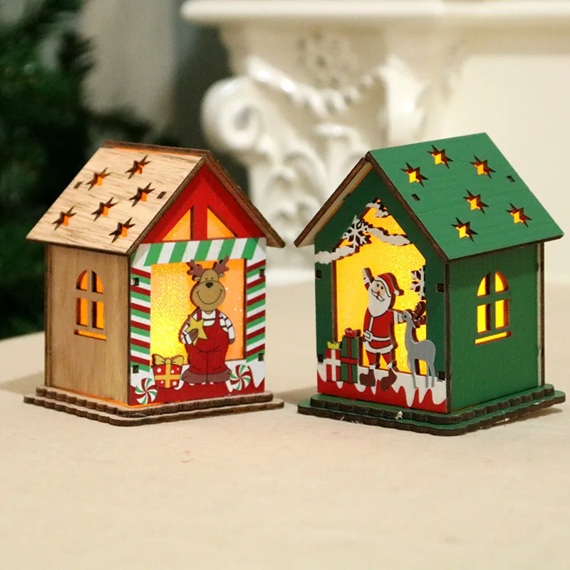 gifts christmas chalet childrens manual diy lighting toys