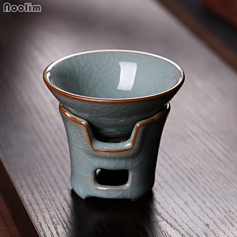 NOOLIM Creative Celadon Tea Strainer Tea Leak Ceramic Kung Fu Tea Set Tea Ceremony Accessories Filter Desktop Ornament
NOOLIM Creative Celadon Tea Strainer Tea Leak Ceramic Kung Fu Tea Set Tea Ceremony Accessories Filter Desktop Ornament