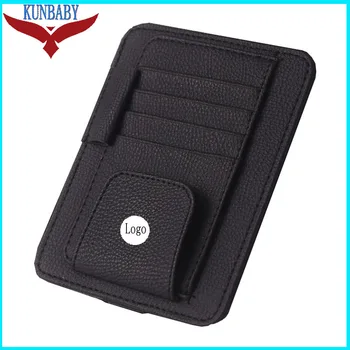 KUNBABY Leather Eye Glasses Card Bill Pen Holder Clip Car Accessory Sun Visor Sunglasses Credit Card Cover For All Car Styling
KUNBABY Leather Eye Glasses Card Bill Pen Holder Clip Car Accessory Sun Visor Sunglasses Credit Card Cover For All Car Styling