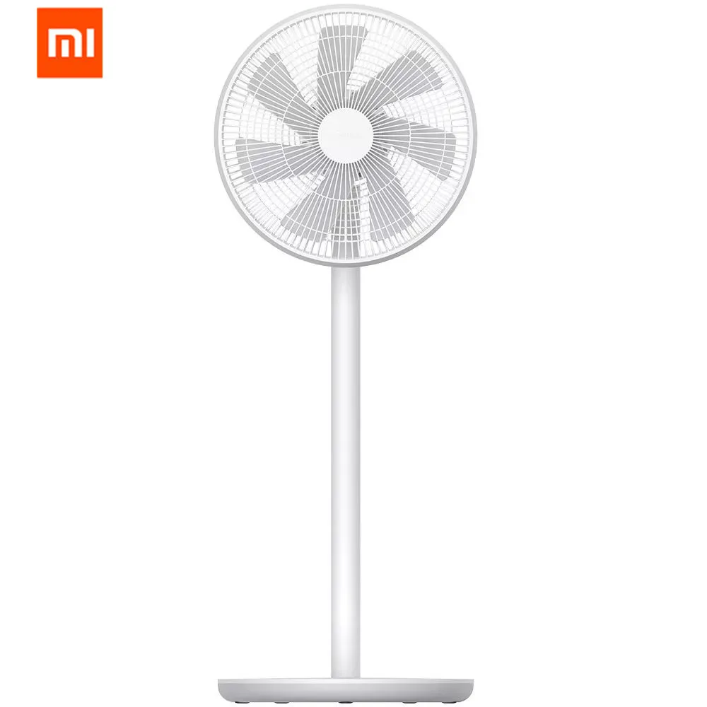 Xiaomi Mijia Smartmi Standing Floor Fan 2S DC Pedestal Fans home rechargeable Portable Air Conditioner Natural Wind fans | Электроника