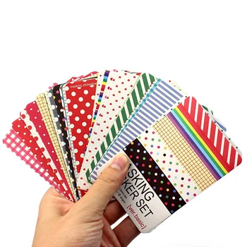 27 Pcs Scrapbooking Masking Tape Craft Stickers Pack Decorative Labelling Art Adhesives
27 Pcs Scrapbooking Masking Tape Craft Stickers Pack Decorative Labelling Art Adhesives