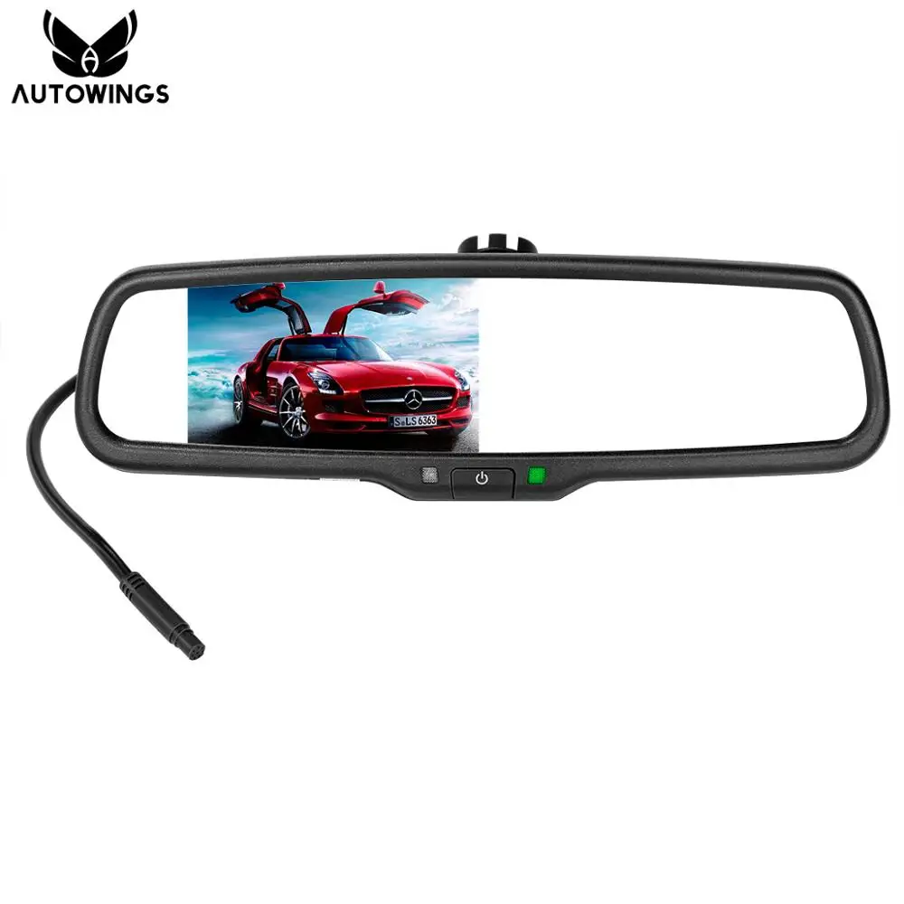 Special Bracket 4.3" TFT LCD Screen Car Rear View Rearview Mirror Monitor Video Player 2 Video Input For Rear View Camera
Special Bracket 4.3" TFT LCD Screen Car Rear View Rearview Mirror Monitor Video Player 2 Video Input For Rear View Camera