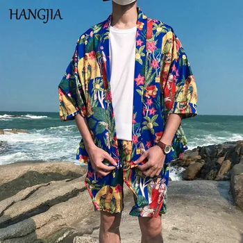 Retro Printed Kimono Cardigan Jacket Men Summer Thin Beach Clothes 3/4 Sleeve Fashion Casual Cardigan Jackets Top
Retro Printed Kimono Cardigan Jacket Men Summer Thin Beach Clothes 3/4 Sleeve Fashion Casual Cardigan Jackets Top