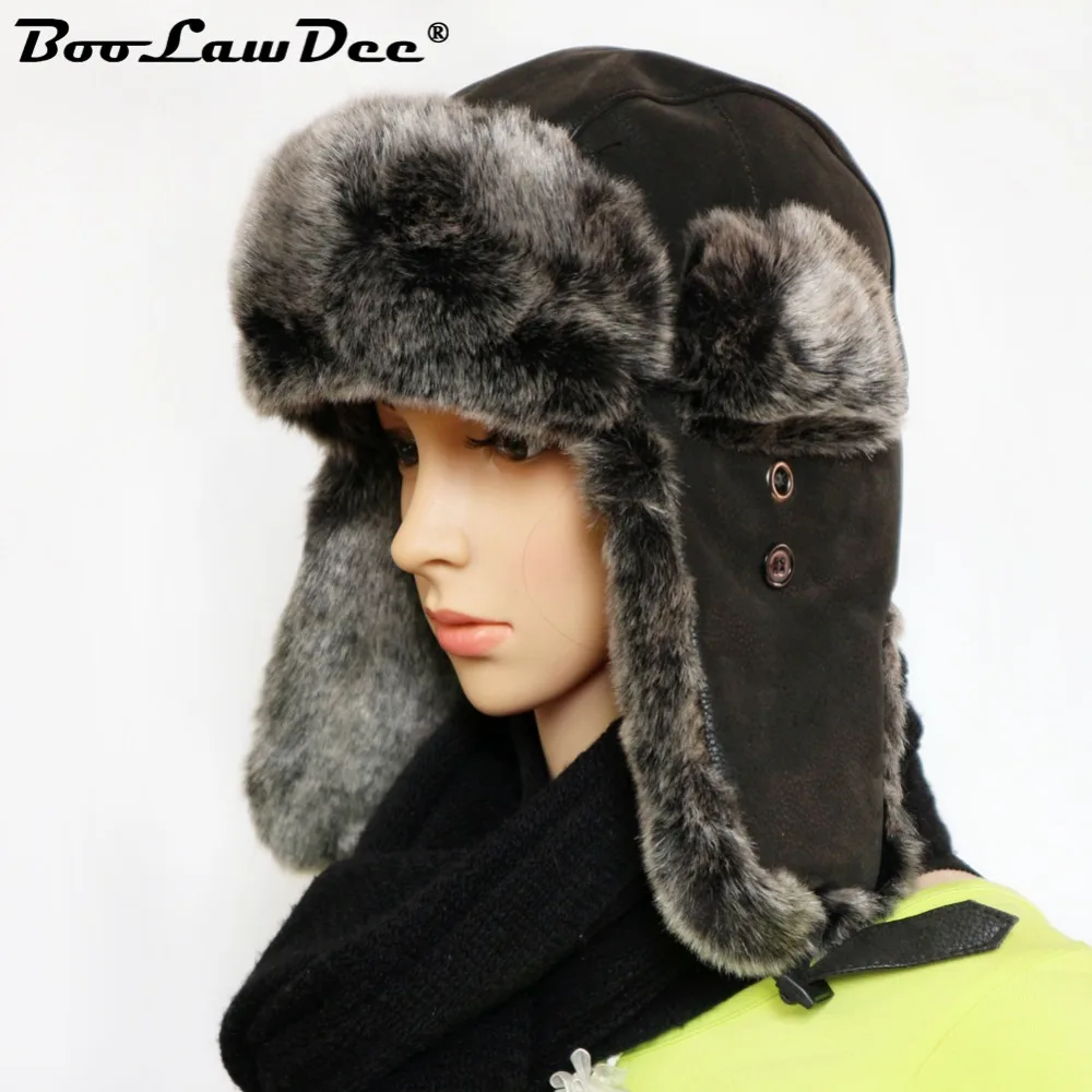 BooLawDee Vintage winter warming unisex bomber cap PU polyester lining acrylic filling ear hat 56 58 60 62cm brown black M211
BooLawDee Vintage winter warming unisex bomber cap PU polyester lining acrylic filling ear hat 56 58 60 62cm brown black M211
