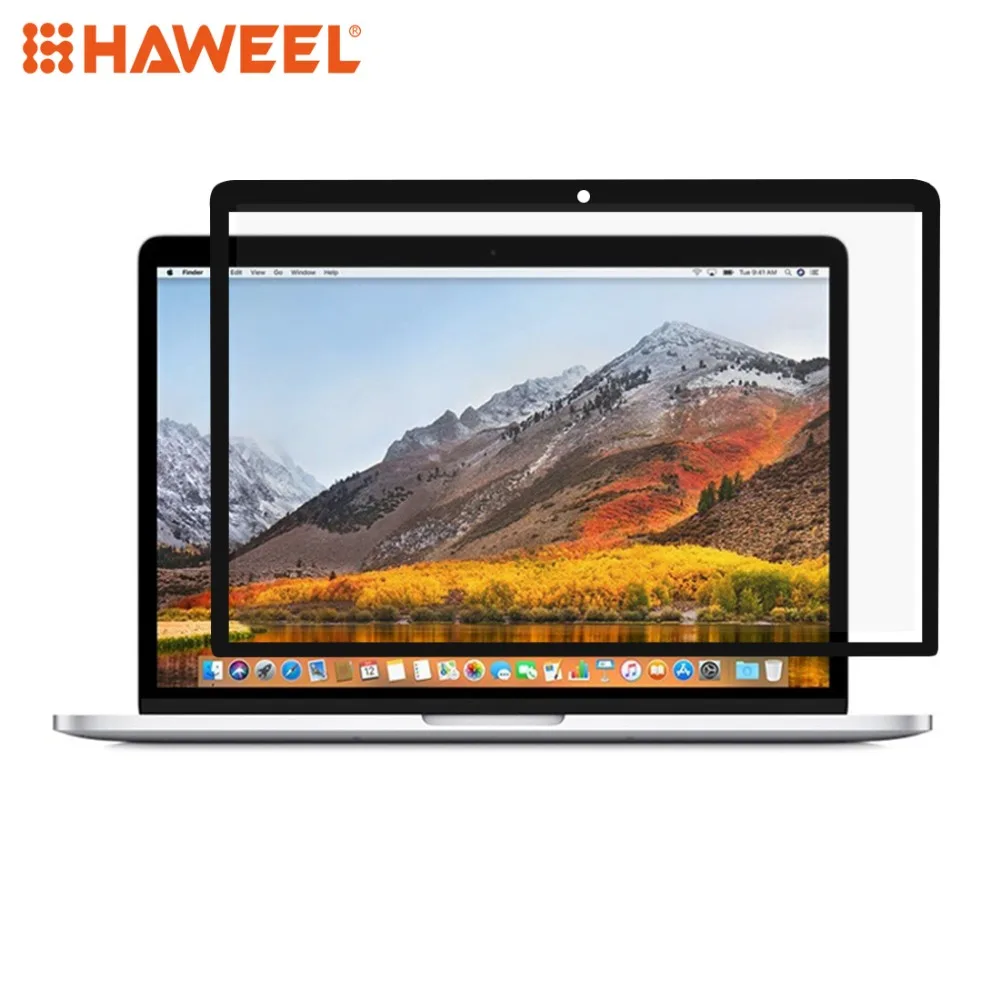 HAWEEL 0.3mm 6H Surface Hardness HD Scratch-proof Full Screen PET Film for MacBook Pro 13.3 inch (A1278) (Black)
HAWEEL 0.3mm 6H Surface Hardness HD Scratch-proof Full Screen PET Film for MacBook Pro 13.3 inch (A1278) (Black)