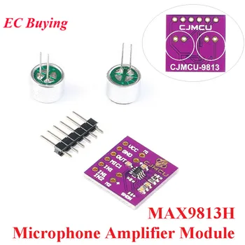 1pcs MAX9813H Microphone Amplifier Module CJMCU-9813 Fixed Gain Integrated Bias Dual Input Amplifier Module 4.5V to 5.5V
1pcs MAX9813H Microphone Amplifier Module CJMCU-9813 Fixed Gain Integrated Bias Dual Input Amplifier Module 4.5V to 5.5V