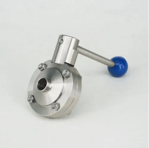 3/4" 19mm SS304 Stainless Steel Sanitary Weld Butterfly Valve Brew Beer Dairy Product
3/4" 19mm SS304 Stainless Steel Sanitary Weld Butterfly Valve Brew Beer Dairy Product