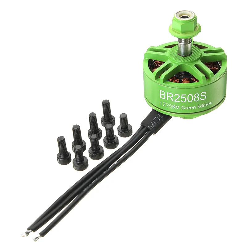 Racerstar 2508 BR2508S Green Edition 1275KV 1772KV 2522KV Brushless Motor For FPV Racing RC Drone Good Parts
Racerstar 2508 BR2508S Green Edition 1275KV 1772KV 2522KV Brushless Motor For FPV Racing RC Drone Good Parts