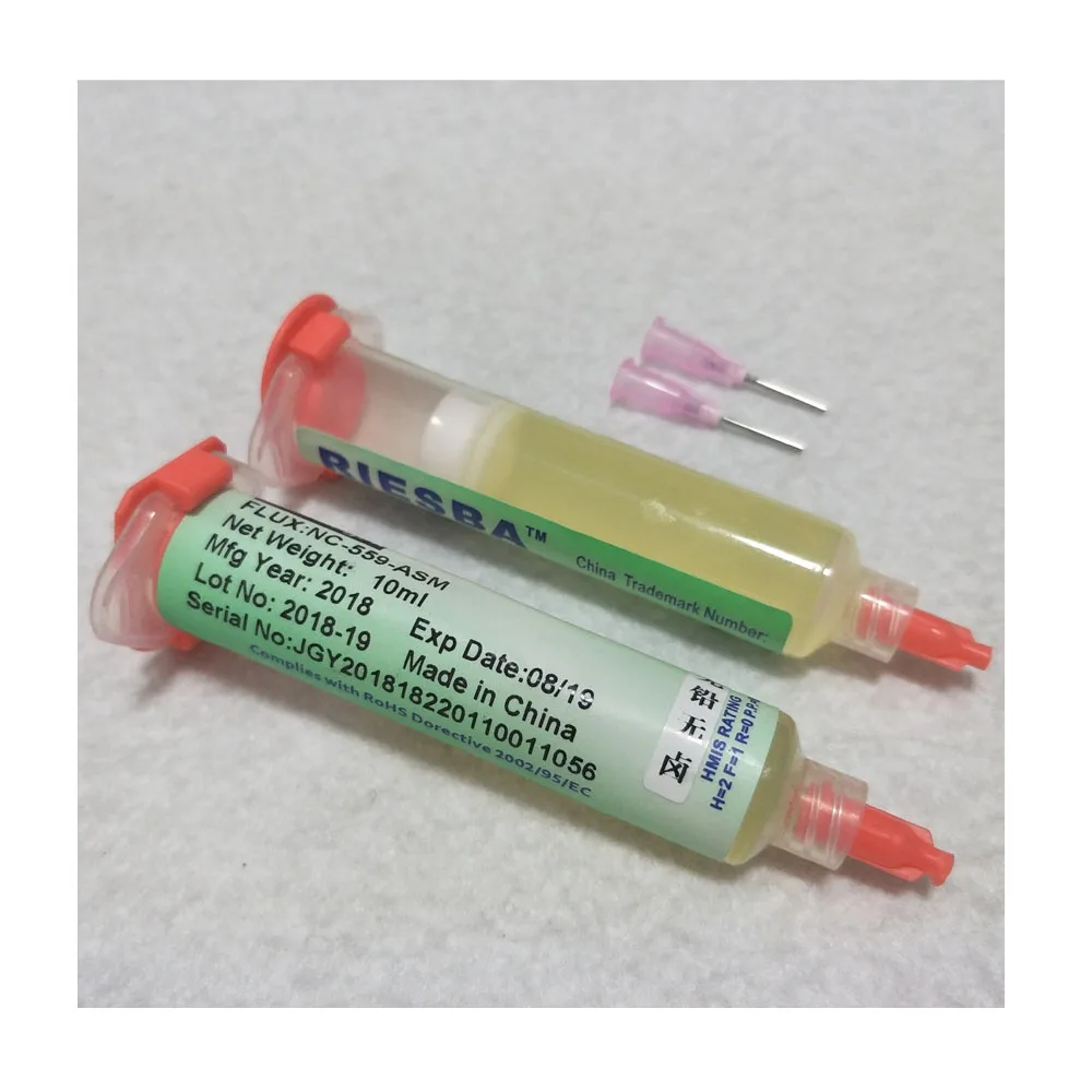 2PCS 10ml BGA NC 559 - ASM Solder Paste Flux 10cc Paste PCB Flux No-Clean Soldering Reballing Repair
2PCS 10ml BGA NC 559 - ASM Solder Paste Flux 10cc Paste PCB Flux No-Clean Soldering Reballing Repair