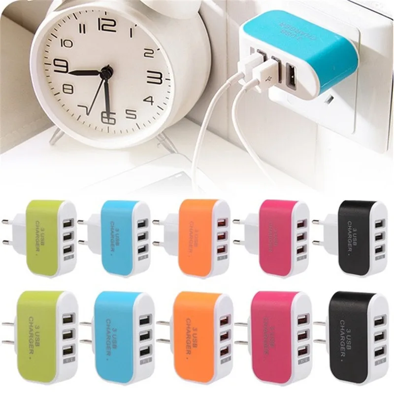 Usb charger quick charge 3.1A 3 in 1 Port USB EU Plug Home Travel Wall Charger AC Power Adapter With Cable for Phone #A
Usb charger quick charge 3.1A 3 in 1 Port USB EU Plug Home Travel Wall Charger AC Power Adapter With Cable for Phone #A
