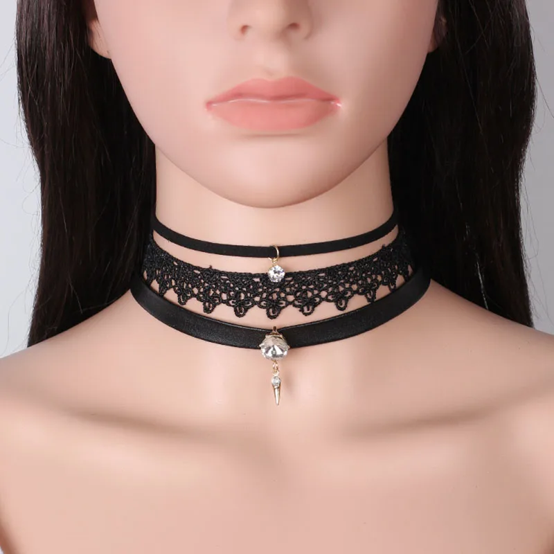 3pcs/lot Lace Chokers Necklace Sets For Women 2018 New Arrival Wedding Dress Jewelry Accessory Collar Clavicle Neck Comfortable
3pcs/lot Lace Chokers Necklace Sets For Women 2018 New Arrival Wedding Dress Jewelry Accessory Collar Clavicle Neck Comfortable