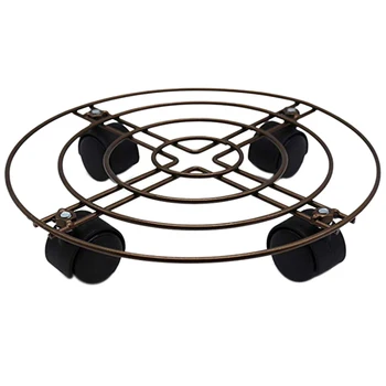 2Pcs 11Inch Plant Flower Stand Heavy Duty Metal Plant Caddy Indoor Coppery Plant Stand With Wheels,Round Flower Pot Stand Home
2Pcs 11Inch Plant Flower Stand Heavy Duty Metal Plant Caddy Indoor Coppery Plant Stand With Wheels,Round Flower Pot Stand Home