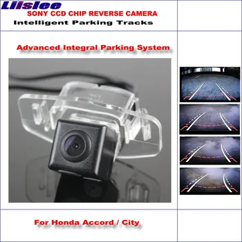 Liislee Rear Reverse Camera For Honda Accord / Spirior / City / Fit Sedan / HD 580 TV Lines Intelligent Parking Tracks
Liislee Rear Reverse Camera For Honda Accord / Spirior / City / Fit Sedan / HD 580 TV Lines Intelligent Parking Tracks