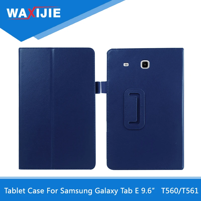Чехол для планшета Samsung Galaxy Tab E 9 6 "T560 T561 тонкий складной флип чехол из