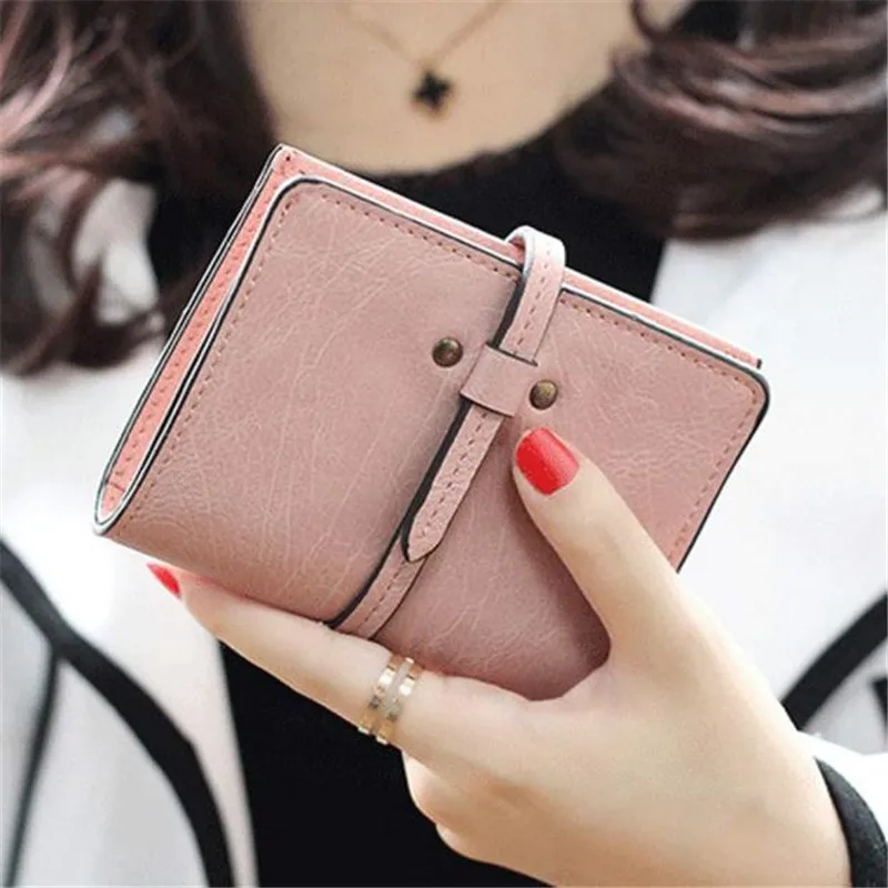 Women Ultrathin Mini Bifold Leather Wallet Card Holder Wallet Purse The latest small fresh female wallet August17
Women Ultrathin Mini Bifold Leather Wallet Card Holder Wallet Purse The latest small fresh female wallet August17
