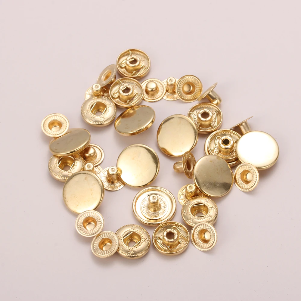10set(40pcs) DIY Scrapbooking Sewing Accessories Metal Round Fasteners Press Button Snap Buttons Leather Craft Clothes Bags
10set(40pcs) DIY Scrapbooking Sewing Accessories Metal Round Fasteners Press Button Snap Buttons Leather Craft Clothes Bags