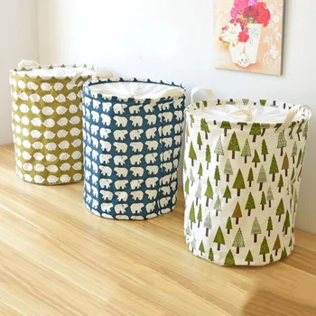 Canvas Beam Storage Basket Tree Bear Hedgehog Pattern Cotton Linen Folding Storage Box Bag Washing Clothes Home Laundry Basket
Canvas Beam Storage Basket Tree Bear Hedgehog Pattern Cotton Linen Folding Storage Box Bag Washing Clothes Home Laundry Basket