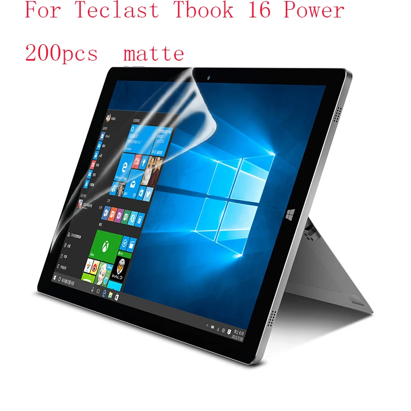 Anti-glare Tablet LCD film Screen Protector for Teclast Tbook 16 power 9H Anti-scratch without retail packing 200pcs/lot
Anti-glare Tablet LCD film Screen Protector for Teclast Tbook 16 power 9H Anti-scratch without retail packing 200pcs/lot