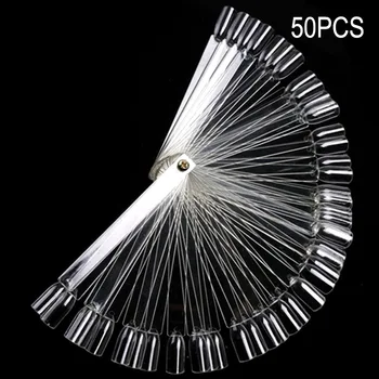 50Pcs Nail Art Tips Sticks Polishing Gel Showing Tools Transparent/Natural False Nails Display Fan Board Stick Practice
50Pcs Nail Art Tips Sticks Polishing Gel Showing Tools Transparent/Natural False Nails Display Fan Board Stick Practice