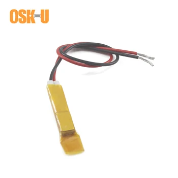 2PCS 12V Constant Temperature PTC Heating Element 10x6x3mm 60/140 Celsius Degree Insulating Film PTC Electric Air Heater Plate
2PCS 12V Constant Temperature PTC Heating Element 10x6x3mm 60/140 Celsius Degree Insulating Film PTC Electric Air Heater Plate